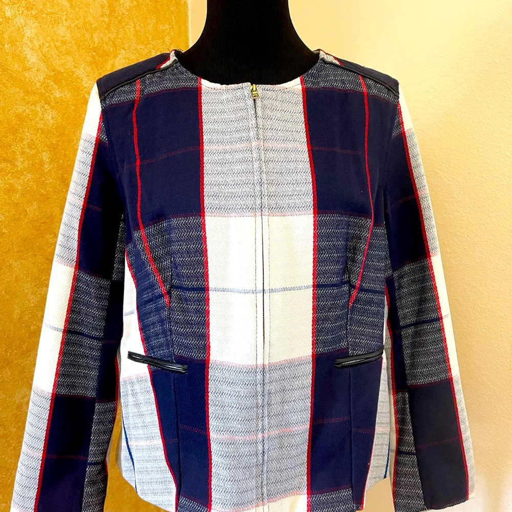 Plaid Blazer